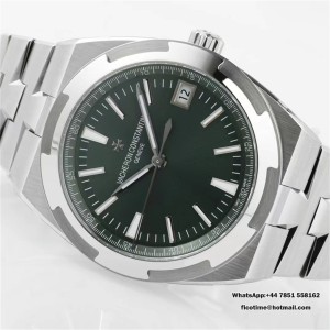 8F A5100 Overseas 4500V 41mm Green Dial Green Rubber Strap - Image 3