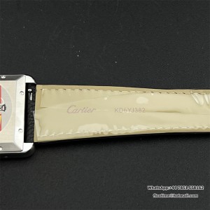 AF MY9015 Tank Solo 41mm White Dial Black Leather strap - Image 8