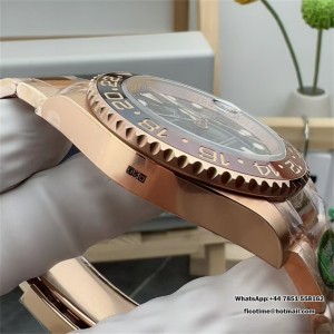 ARF VR3285 GMT Master II 126715 Rootbeer Oyster RG/RG Black Dial - Image 3