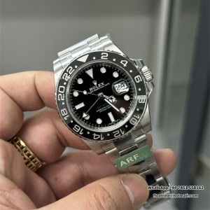 ARF Asia 3186 CHS GMT Master II 116710LN 904L SS/SS Black Dial - Image 4