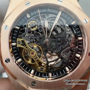 THBF SH3132 Royal Oak 15407 41mm RG/RG Skeleton Dial  V2 - Image 9