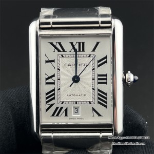 AF MY9015 Tank Must 41mm SS Bracelet Silver Dial - Image 1