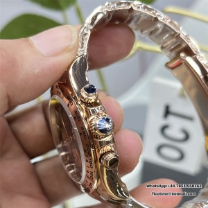 BTF  Daytona 116505 RG Black Subdial 904L SA4130 - Image 5