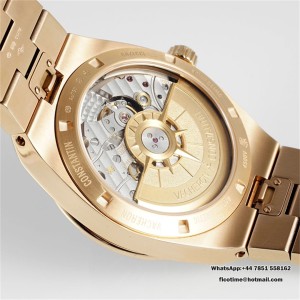 ZF Overseas 4500V 41mm RG Blue Dial RG Bracelet A5100 - Image 5