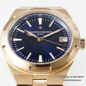 ZF Overseas 4500V 41mm RG Blue Dial RG Bracelet A5100 - Image 6