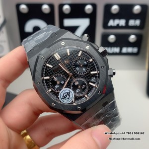 APSF Royal Oak 26240 Ceramic Black Dial 41mm  SH4401 Super Clone V1 - Image 5
