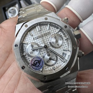APSF Royal Oak 26240 SS White Dial 41mm  SH4401 Super Clone V1 - Image 3