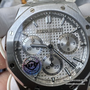 APSF Royal Oak 26240 SS White Dial 41mm  SH4401 Super Clone V1 - Image 5