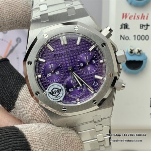 APSF Royal Oak 26240 SS Purple Dial 41mm  SH4401 Super Clone V1 - Image 5