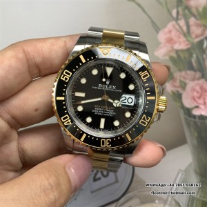 VSF Sea-Dweller 126603 43MM YG/SS Black Dial YG/SS Bracelet VS3235 - Image 8