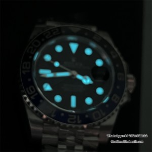 VSF DD3285 GMT Master II 126710 Batgirl 40mm Jub SS/SS Black Dial - Image 9