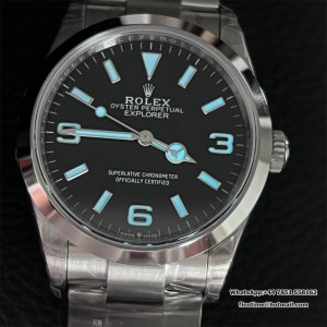 VSF VS3230 Explorer I 124270 36mm SS Bracelet Black Dial - Image 9