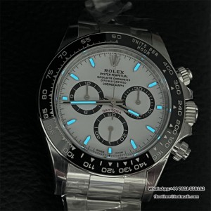 VSF DD4131 panda Daytona 126500LN 40mm SS Bracelet White Dial - Image 9