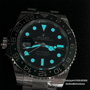 VSF DD3285 GMT Master II 126729 VTNR Oyster Bracelet 40mm  Green Dial - Image 9