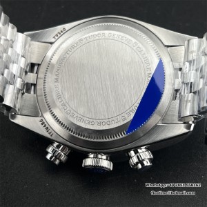 ZF DD7750 Tudor Black Bay Chrono 316L 41mm SS Bracelet Pink Dial - Image 8