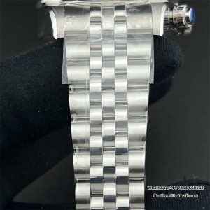 ZF DD7750 Tudor Black Bay Chrono 316L 41mm SS Bracelet Black Dial - Image 4