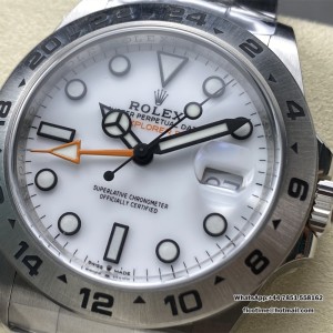 Explorer II 42mm 226570 904L SS ARF 1:1 Best Edition Black Dial on Bracelet SH3285 CHS - Image 2