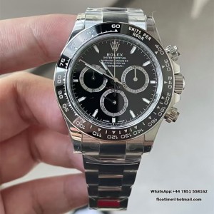 Daytona 126500 40mm VSF 904L Black Dial SS Braclet DD4131 - Image 1