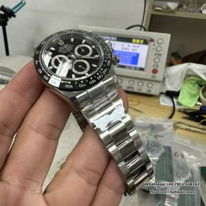 Daytona 116500 VSF 1:1 Best Edition 904L Steel Black Dial on SS Bracelet DD4130 - Image 3