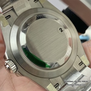 AirKing 126900 904L 40mm VSF Black Dial SS Oyster Bracelet vs3230 - Image 6