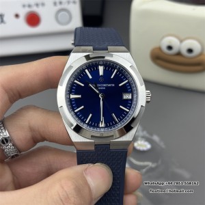 Overseas 4500V 41mm ZF Blue Dial Blue Rubber Strap A5100 - Image 1