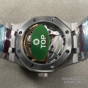 Royal Oak 15510 SS TOP 1:1 Best Edition Blue Dial on SS Bracelet SA4302 Super Clone - Image 8