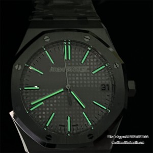 Royal Oak 15510 SS TOP 1:1 Best Edition White Dial on SS Bracelet SA4302 Super Clone - Image 8