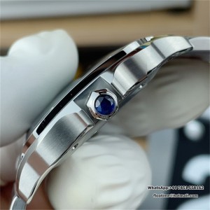 Santos de Cartier XL SS BVF 40MM Green Dial SS Bracelet MIYOTA 9039 - Image 6