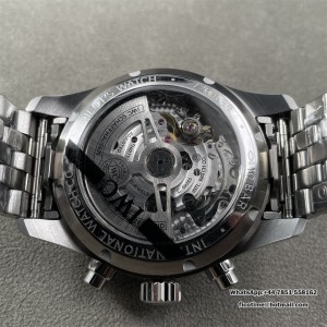 Pilot Chrono IW388113 APSF Blue Dial on SS Bracelet SA69385 Super Clone - Image 8