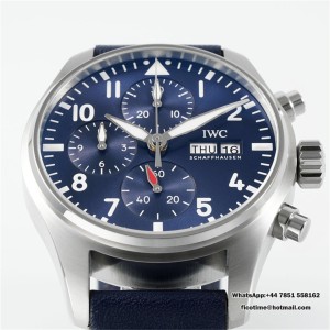 Pilot Chrono IW388113 APSF Black Dial on Leather SA69385 Super Clone - Image 3