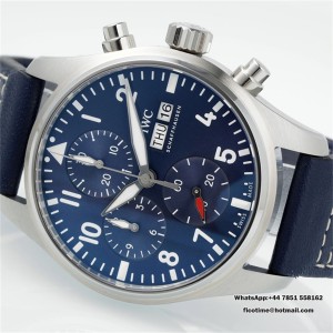 Pilot Chrono IW388113 APSF Black Dial on Leather SA69385 Super Clone - Image 4