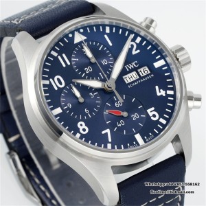 Pilot Chrono IW388113 APSF Black Dial on Leather SA69385 Super Clone - Image 5