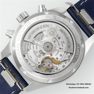 Pilot Chrono IW388113 APSF Black Dial on Leather SA69385 Super Clone - Image 6