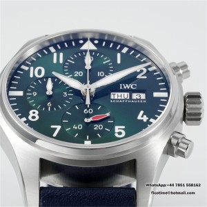 Pilot Chrono IW388113 APSF Black Dial on Leather SA69385 Super Clone - Image 3