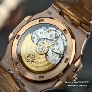 Nautilus 5711 RG DDF 1:1 Best Edition Gray Dial on RG Bracelet DD330 Super Clone (Weighted) - Image 7