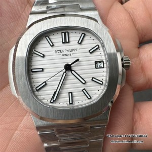 Nautilus 5711 DDF White Dial on SS Bracelet DD324 Super Clone - Image 4