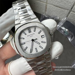 Nautilus 5711 DDF White Dial on SS Bracelet DD324 Super Clone - Image 7