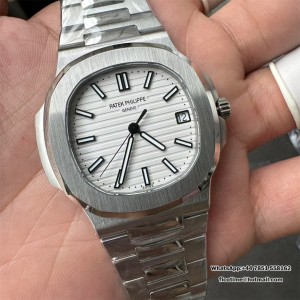 Nautilus 5711 DDF White Dial on SS Bracelet DD324 Super Clone - Image 9