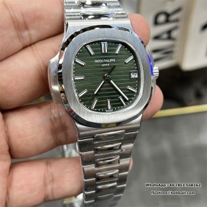 Nautilus 5711 BBF Green Dial on SS Bracelet DD324 Super Clone - Image 5