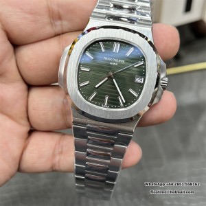 Nautilus 5711 BBF Green Dial on SS Bracelet DD324 Super Clone - Image 7