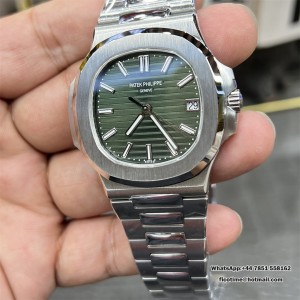 Nautilus 5711 BBF Green Dial on SS Bracelet DD324 Super Clone - Image 9
