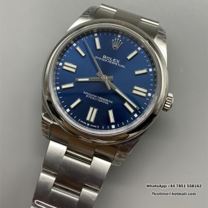 Oyster Perpetual 124300 41mm VF 1:1 Best Edition 904L Steel Blue Dial DD3230 - Image 4