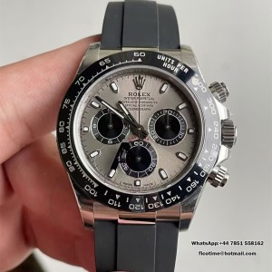 Daytona 116519 V2 904L Wt SS/RU Grey/Stk VSF DD4130 (Weighted) - Image 1