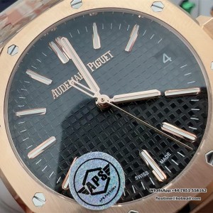 Royal Oak 41mm 15510 RG/RG Black APSF A4302 - Image 5