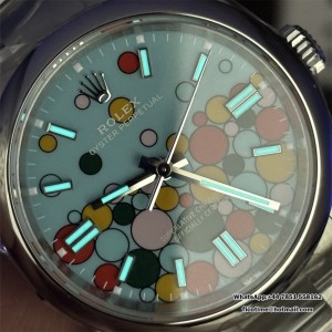 Oyster Perpetual 124300 36mm VF 1:1 Best Edition 904L Steel Celebration Dial DD3230 - Image 3