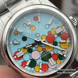 Oyster Perpetual 124300 36mm VF 1:1 Best Edition 904L Steel Celebration Dial DD3230 - Image 4