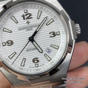 Overseas 47040 42mm SS/SS White/Stk MKSF MY9019 - Image 8