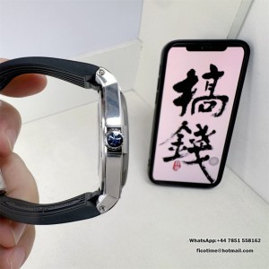 Overseas 47040 42mm SS Leather Grey Dial MKSF MY9019 - Image 5