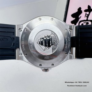 Overseas 47040 42mm SS Leather Grey Dial MKSF MY9019 - Image 6