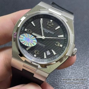 Overseas 47040 42mm SS Rubber Black Dial MKSF MY9019 - Image 1